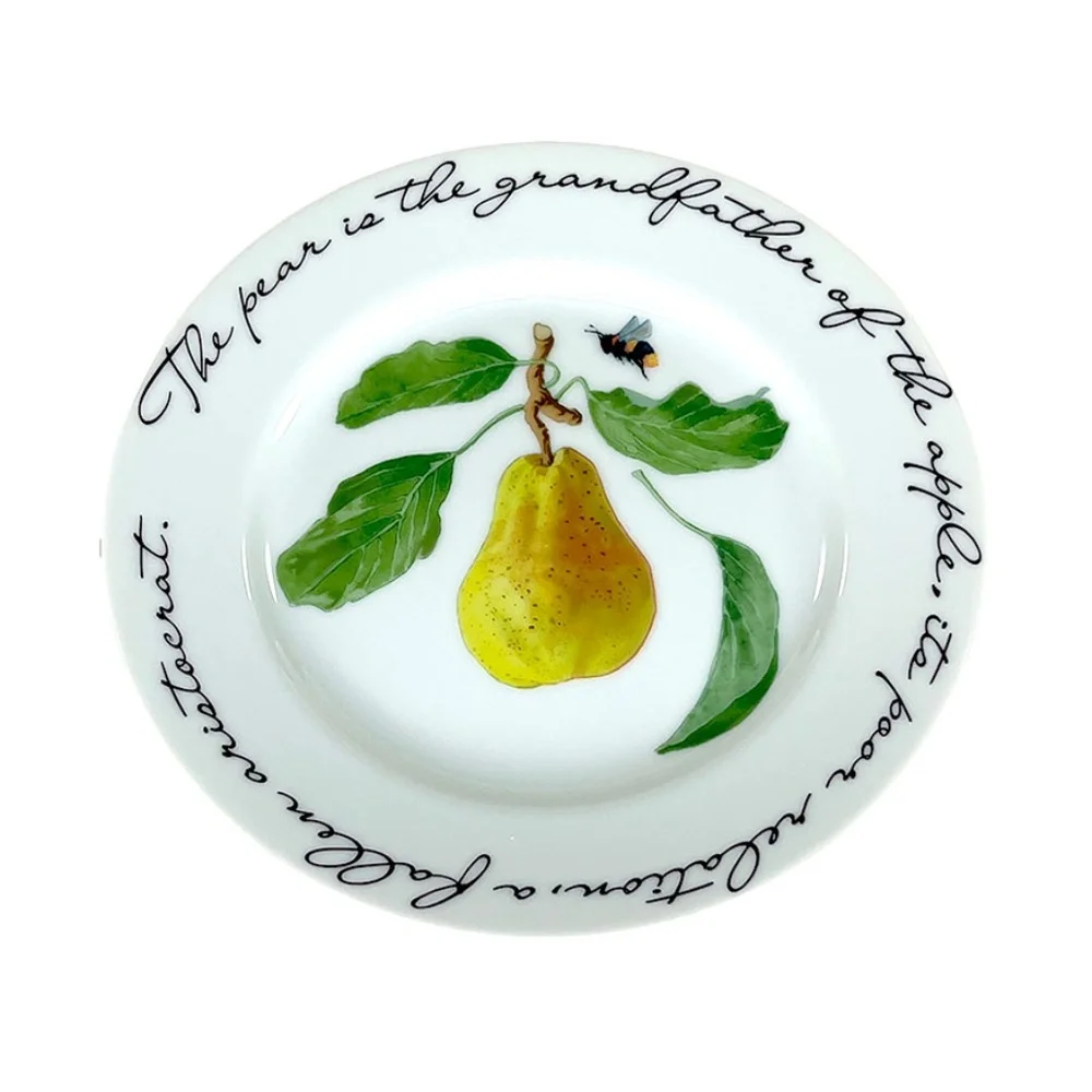 Williams Sonoma Orchard Suite Vintage Dessert Plate Set - 4